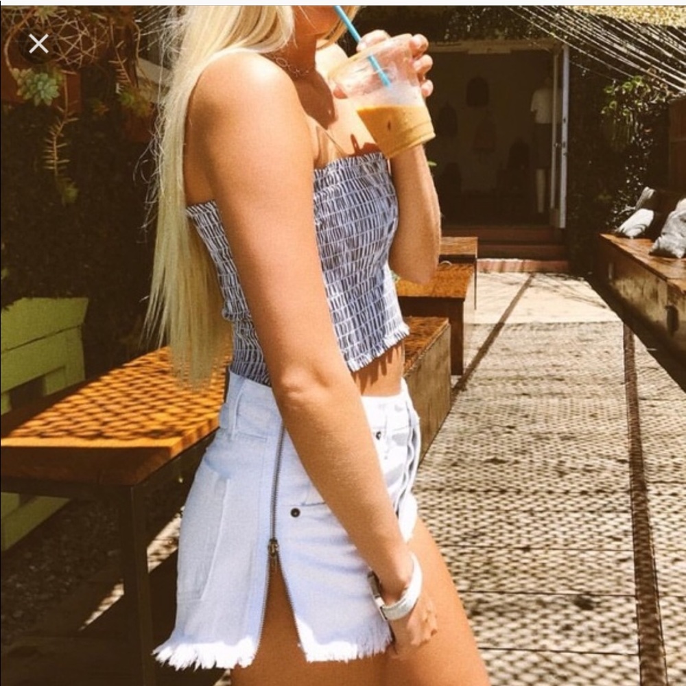 LF carmar tube top!